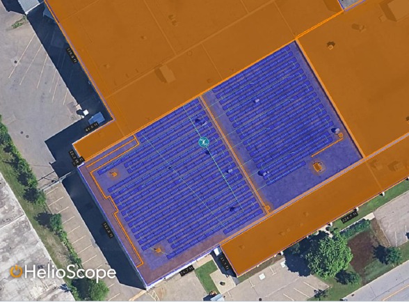 Projet solaire : parc photovoltaïque sur toiture